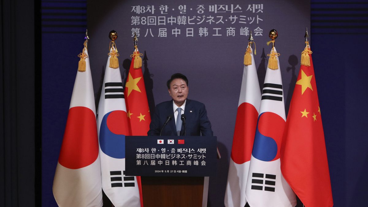 Güney Kore, Çin ve Japonya liderlerinin buluştuğu füze krizi zirvesi