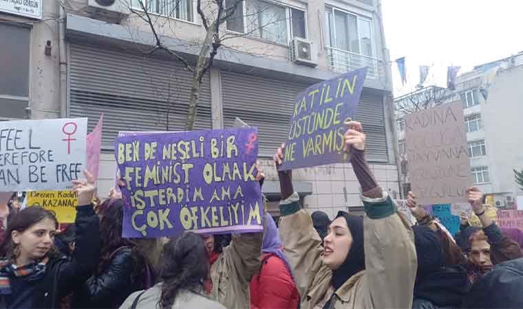 Kadınlar İstanbul'da Feminist Gece Yürüyüşü'ne başladı - görsel 2