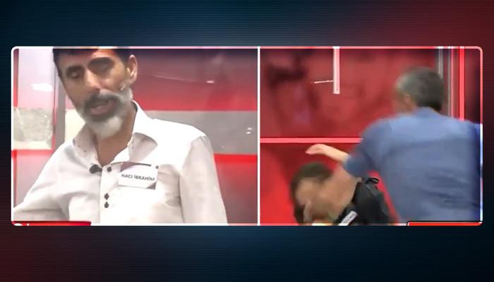 Babadan kıza şiddet Zahide Yetiş'in programında canlı yayında!  Çığlık attı, ona doğru gitti ve tokat attı.