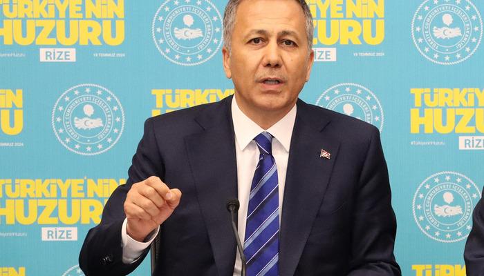 Bakan Yerlikaya: "Aziz milletimize kimse yön veremez"