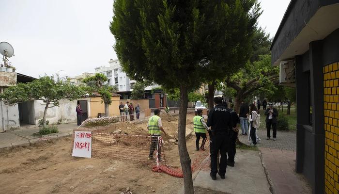 Aydın'da yol çalışmasında insan kemikleri bulundu