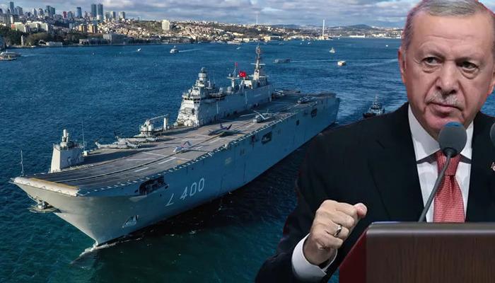 Cumhurbaşkanı Erdoğan’dan TCG Anadolu’da "Zafer Yolculuğu" mesajı