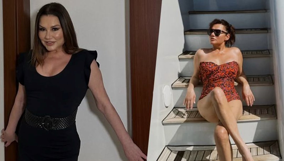 Deniz Seki'den tatil pozları: Acaba yeni şarkı mı yazdım?