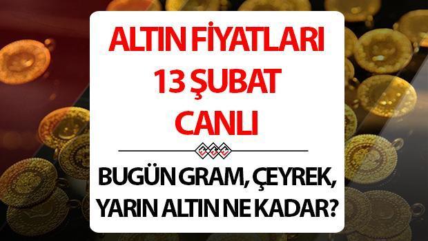 Son Durum Altın Fiyatları 13 Şubat Bugün Canlı | Düzeltme döneminde ... Mahallenin fiyatları ve altın gramı bugün kaç tane TL?
