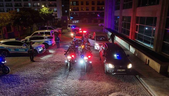 Edirne’de polis ve gece bekçilerinden şok asayiş denetimi