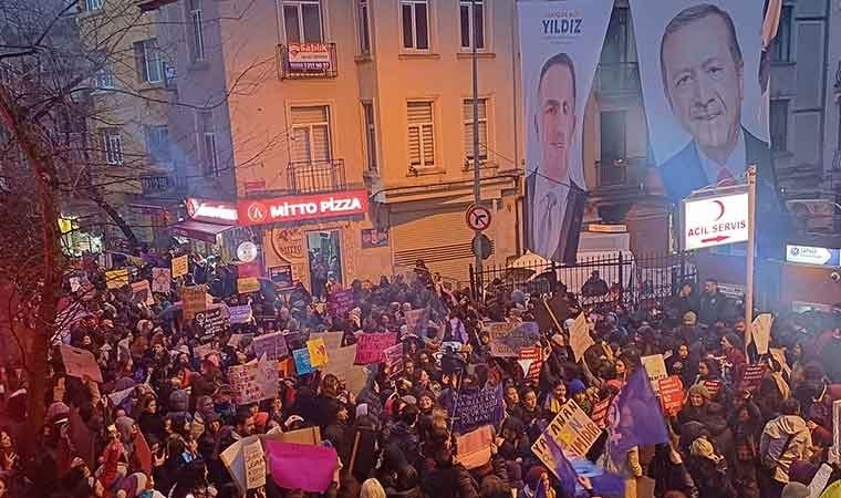 Kadınlar İstanbul'da Feminist Gece Yürüyüşü'ne başladı