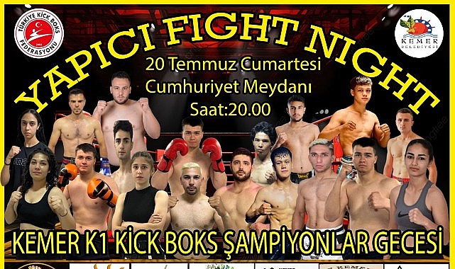 Kemer'de kickboks heyecanı - SPORT