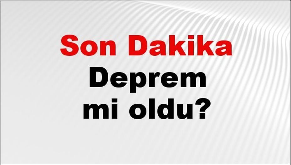Son dakika Ardahan'da deprem mi oldu? Az önce deprem Ardahan'da nerede oldu? Ardahan deprem Kandilli ve AFAD son depremler listesi 08 Eylül 2026