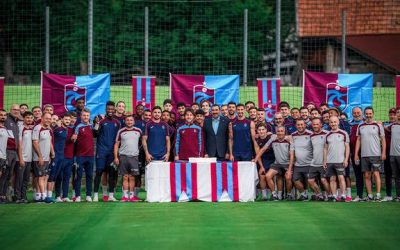 Trabzonspor'un 59. Kuruluş Yıl Dönümü Avusturya Kampında Coşkuyla Kutlandı